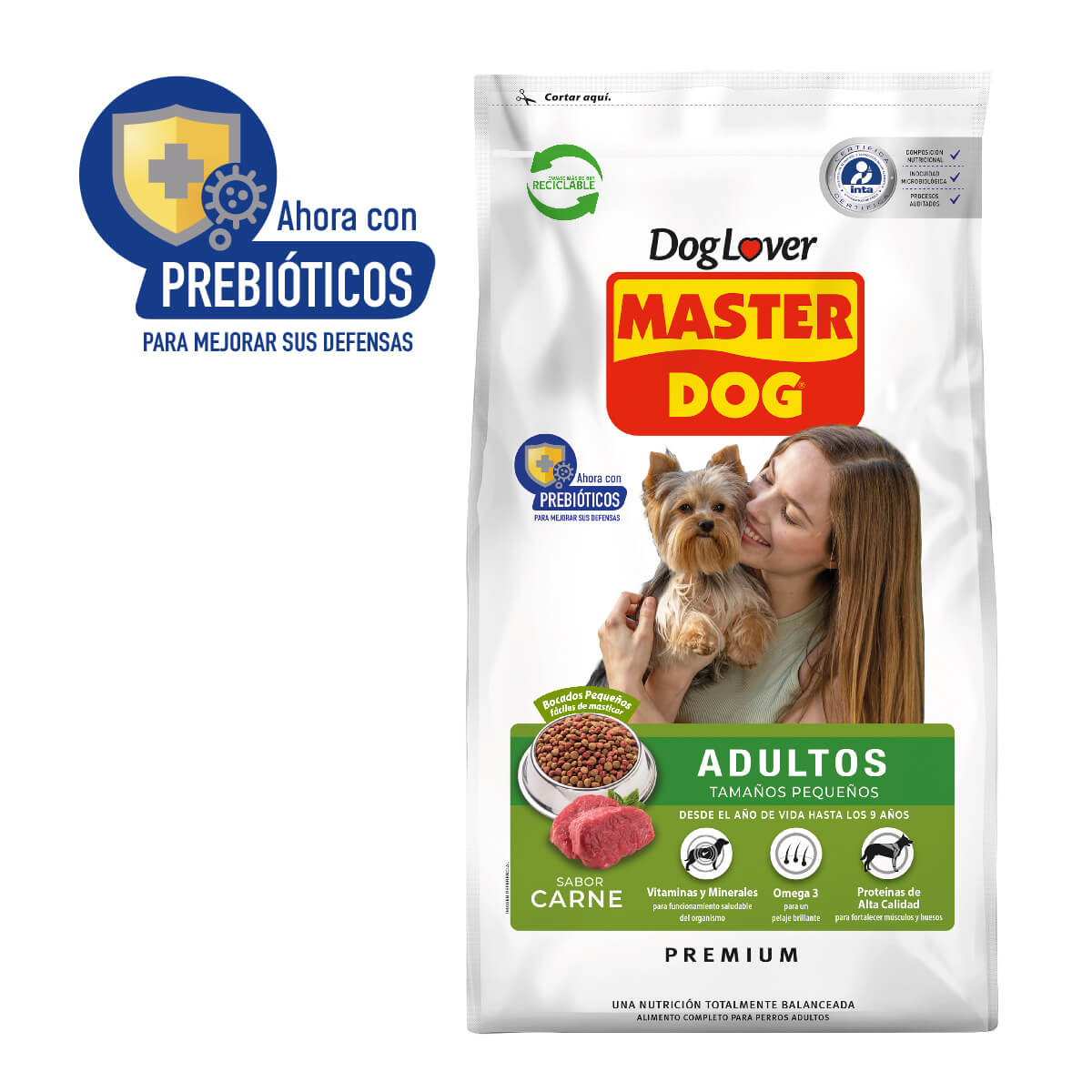 MASTER DOG ADULTO RAZA PEQUEÑA 18 KG